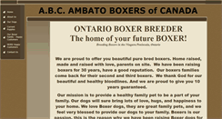 Desktop Screenshot of ambatoboxers.com