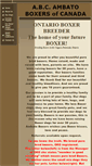 Mobile Screenshot of ambatoboxers.com